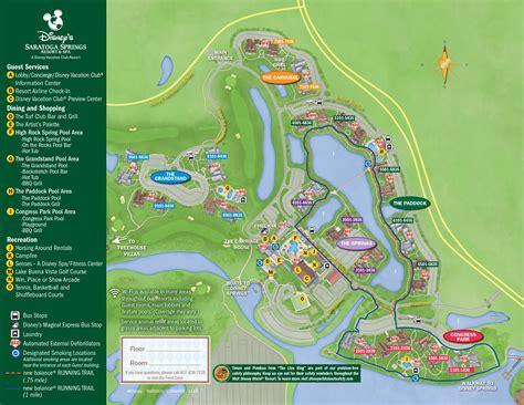 Training and certification options for MAP Map Of Saratoga Springs Disney